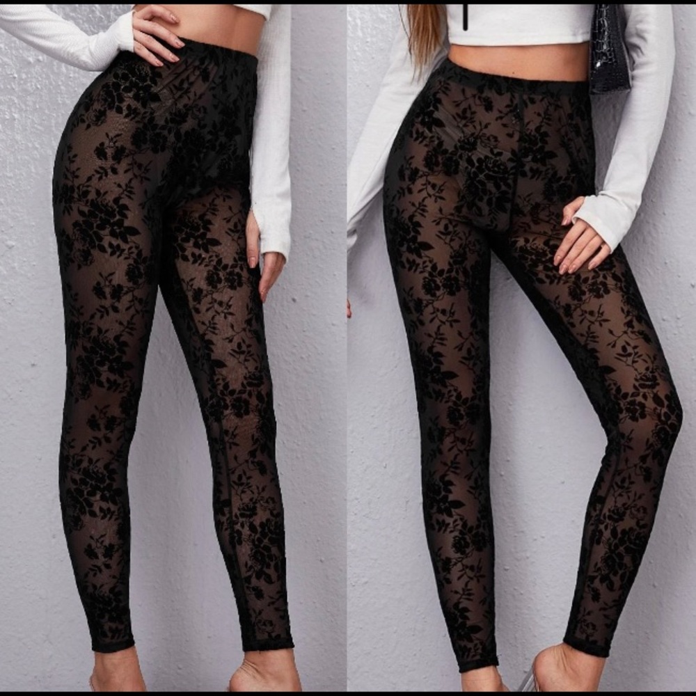 Sheer leggings